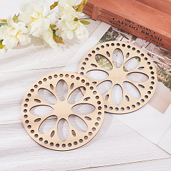 Днища деревянных корзин AJEW-WH0126-08A