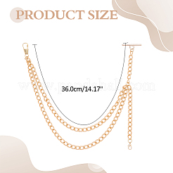 Decoraciones colgantes de cadenas de aluminio&nbsp;HJEW-ME00146