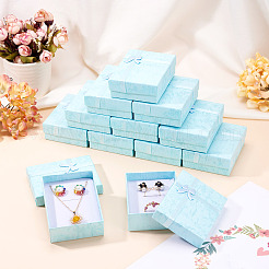 Картон комплект ювелирных изделий коробки CON-TAC0006-06B