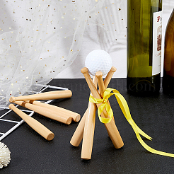 8 шт. деревянные украшения для показа бейсбольной биты&nbsp;AJEW-FH0006-63