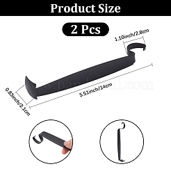2 pz 304 utensili per rifinitura in acciaio inossidabile per argilla da ceramica&nbsp;TOOL-CN0001-09