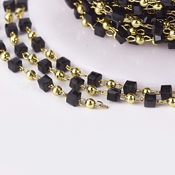 Chaînes de perles en verre manuels&nbsp;CHC-F008-A09