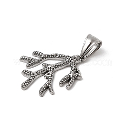 304 Edelstahl Anhänger Strass Fassungen&nbsp;STAS-B167-13A-P