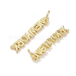 Pendentifs en laiton&nbsp;KK-H256-02G-06