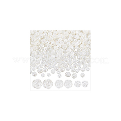 300шт 3 стиля имитация жемчуга акриловые бусины OACR-GA0001-20