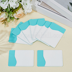 10 шт. держатель для карт из искусственной кожи на заднюю панель телефона&nbsp;AJEW-SP0002-95B