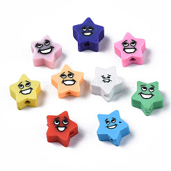 Бусины из полимерной глины  X-CLAY-N008-028