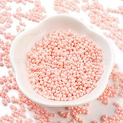 Непрозрачные цветные стеклянные бусины&nbsp;SEED-A033-06C