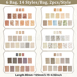 6 Satz 6 Stile Scrapbook-Papierblock&nbsp;FIND-GA0005-08