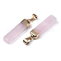 Природного розового кварца подвески&nbsp;G-S359-313B