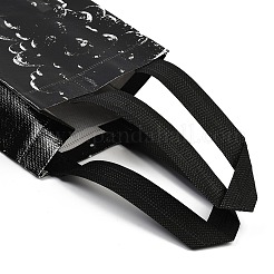 Нетканые многоразовые складные подарочные пакеты для винных бутылок с ручкой ABAG-C012-01