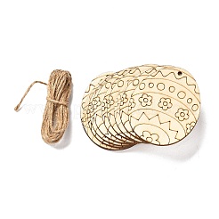 Кулоны в форме пасхального яйца своими руками&nbsp;AJEW-FP0001-03