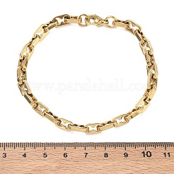 5 mm ovale Gliederkettenarmbänder aus Edelstahl 304&nbsp;SA-CBA2696-08G