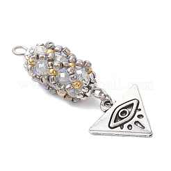 Стеклянные подвески&nbsp;PALLOY-MZ01071-02