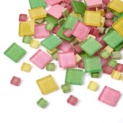 252шт 2 стилей стеклянных кабошонов GGLA-EL0001-01D