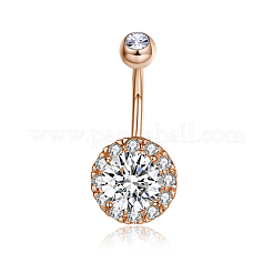 Латунные украшения для пирсинга AJEW-EE0006-80RG