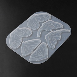 Moldes de silicona para hacer pinzas para el pelo con forma de mariposa&nbsp;DIY-TAC0025-34