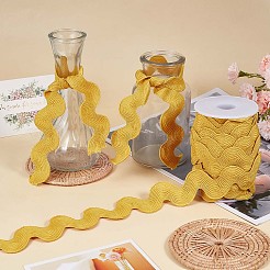 Лента из полиэстера с волнистой бахромой длиной 9 ярд. OCOR-XCP0002-90D