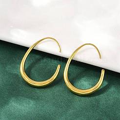 Orecchini pendenti a goccia in acciaio inossidabile 304&nbsp;LS-EJEW-S272-05G