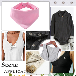 5 ярд ленты с кнопками из нержавеющей стали 201 OCOR-WH0078-190B-02P