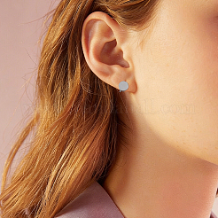 12 pieza de pendientes de puño de acero inoxidable 304 de 2 colores&nbsp;EJEW-HS0001-40B