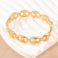 Браслеты из нержавеющей стали 304 для женщин&nbsp;BJEW-Z155-02G