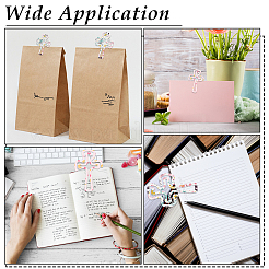 16 шт. прозрачная акриловая скрепка&nbsp;AJEW-PH0007-88