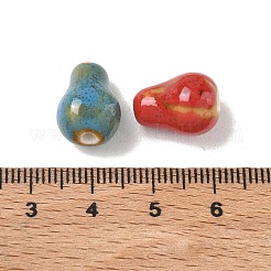 Perles de porcelaine vintage faites à la main&nbsp;PORC-C012-04