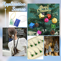 Резиновый эластичный шнур для бусин длиной 30 м. EW-WH0020-02