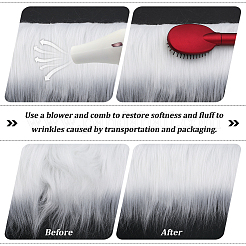 Ткань из искусственной шерсти на Рождество BJEW-WH0514-13C