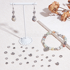 520 шт. 10 стиля бусины из сплава в тибетском стиле&nbsp;FIND-UN0010-06