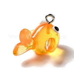 Подвески из прозрачной смолы морской серии RESI-E031-02P-06