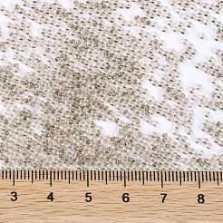 MIYUKIラウンドロカイユビーズ  日本製シードビーズ  （rr3645)派手な裏地付きローズトープ  15/0  1.5mm  穴：0.7mm  約27777個/50g&nbsp;SEED-X0056-RR3645