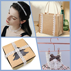 24 ярд двух видов кружевной ленты из молочного волокна&nbsp;OCOR-CY0001-09B