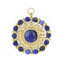 Подвески из японского бисера ручной работы PALLOY-MZ00054-03