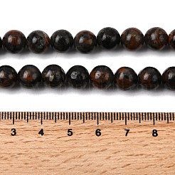 Природных драгоценных камней бисер нитей G-P582-8mm-01