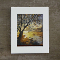 Квадратная бумажная рамка для фотографий FIND-WH0139-300