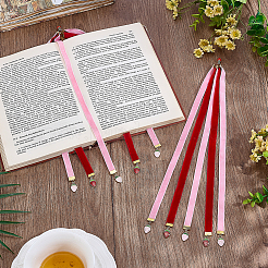 2шт. 2-х цветные бархатные закладки&nbsp;AJEW-ME00004