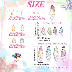 Kits de fabrication de boucles d'oreilles bricolage&nbsp;DIY-GA0009-84