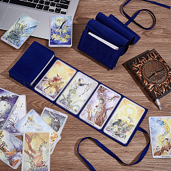 2 шт. двухсторонние бархатные мешочки для хранения карт Таро&nbsp;ABAG-CN0001-06C