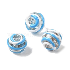 Бусины ручной работы из эмали с золотым песком&nbsp;LAMP-B035-03