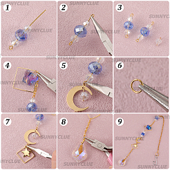 Набор для самостоятельного изготовления подвесных украшений для ловцов солнца&nbsp;DIY-SC0024-01