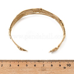 Bracelets manchettes en acier inoxydable 304 sur le thème de l'océan pour femmes&nbsp;BJEW-Z171-01G-03