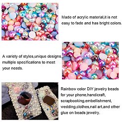 Имитация жемчуга кабошонов акриловые OACR-PH0001-18