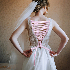 Ersatz für den Reißverschluss des Hochzeitskleides der Frauen&nbsp;DIY-WH0622-051B