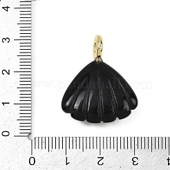 Резные подвески из натурального обсидиана&nbsp;G-G330-02G-05