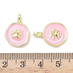 Латунь эмаль подвески&nbsp;KK-Z134-04G-01