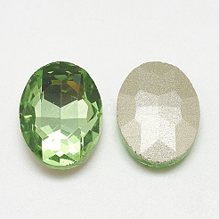 Torna a punta cabochon strass vetro&nbsp;RGLA-T080-8x10mm-19