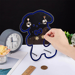 Акриловая рамка дисплея серьги EDIS-WH0032-10