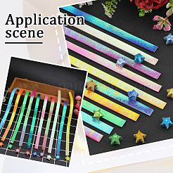 900шт 10 пакета счастливая звезда оригами бумага DIY-SC0031-29